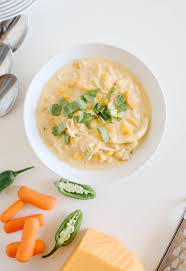 For extra creamy chowder, use an immersion blender to puree 1/3 of the base before you add the chicken. The Best Chicken Corn Chowder Everyday Reading