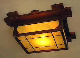 Ceiling Craftsman Lighting Wood Ceiling Lights Outdoor Ceiling Lights