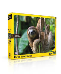 Daily jigsaw puzzle national geographic. New York Puzzle Company 500 Piece Jigsaw Puzzle National Geographic Three Toed Sloth Puzzles Toys Games Kiririgardenhotel Com