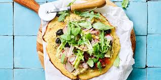 Pizza A La Farine De Pois Chiche Houmous Et Legumes Grilles Carrefour