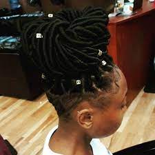 60 Easy And Showy Protective Hairstyles For Natural Hair To Try Asap Natural Hair Styles Hair Styles Braids With Shaved Sides