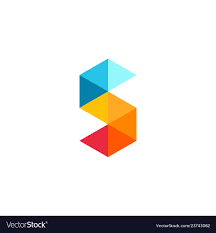 s letter logo triangle geometric icon download a free preview or high quality adobe illustrator ai eps pdf and high resoluti s letter logo letter logo logos