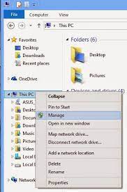 Setelah itu pilih menu disk management > lalu klik kanan pada hardisk eksternal yang akan dibagi dan pilih shrink volume: Cara Membagi Partisi Hardisk Tanpa Software It Jurnal Com