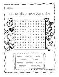 Estupendas Actividades Diversas Para El Dia Del Amor Y La Amistad Material Educativo Sopa De Letras Ideas Del Dia De San Valentin Palabras De San Valentin