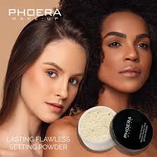 Amazon.com: PHOERA - Base de maquillaje de cobertura completa, polvo facial  PHOERA, polvo suave para fijar el enfoque, maquillaje ligero y con acabado  ...