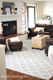 Family Room Mantel It S Overflowing Couch Decor Brown Leather Couch Decor Family Room