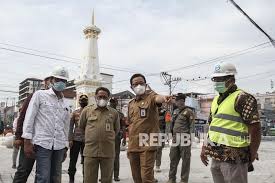 Tugu tersebut dinamai tugu jogja dan hingga kini menjadi salah satu bangunan kebanggaan masyarakat. Penataan Simpang Tugu Yogyakarta Masuki Proses Akhir Republika Online