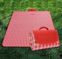 Checkered Fabric Cloth Foldable Camping Picnic Mat Travel Carpet Blanket  Waterproof Sand Proof Blanket For Outdoor Recreation Activities OP