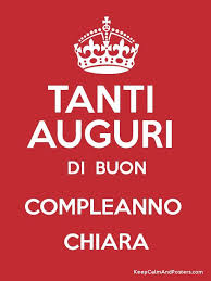 Tanti Auguri Di Buon Compleanno Chiara Pinteret Calm Calm Artwork
