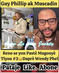 Muscadin ak Guy Phillip Reno se yon #Tiyou2 Apèl Peye Pou #PastèReno  🤣🤣🤣. Whendy Phel pase men sou tèt #Towo a.