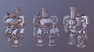Artstation Bastion Ganymede Gabriel Garcia Cool Pictures Bastion Overwatch