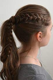 30 Cute And Easy Long Hairstyles For School Fancy Ideas About Everything Girls School Hairstyles Hair Styles Easy Hairstyles