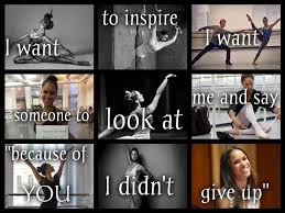 Be strong, be fearless, be beautiful. Misty Copeland My Edit Pointedoll15 I Want To Inspire I Want Someone To Look At Me And Say Because Of You I Dance Motivation Dance Life Misty Copeland