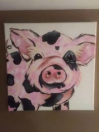 Your Place To Buy And Sell All Things Handmade Cute Canvas Paintings Animal Paintings Acrylic Farm Animal Painting