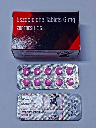 Eszopiclone 6Mg Tablets at ₹ 162/box | Eszopiclone Tablets in Amravati | ID: 2856642509788