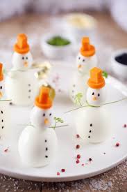 Bonhommes De Neige A Croquer Chefnini Repas Noel Noel Cuisine Aperitif Noel