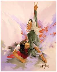 The picture also depicts the pain and agony of civilians who were attacked too in the tragedies of war. Sf5fixgbvreq6m
