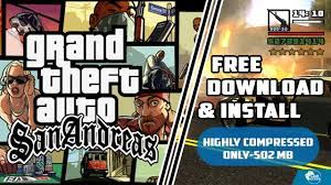 Click to install grand theft auto: How To Download Gta San Andreas For Free On Pc 2018 Highly Compressed 502 Mb Youtube