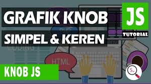 cara membuat grafik simpel keren dengan plugin knob chart js