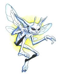 Pixie Wb Marketing Art Harry Potter And The Chamber Of Secrets Cornish Pixie Pencil Prismacolor Harry Potter Creatures Harry Potter Drawings Cornish Pixie