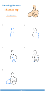 How To Draw A Thumbs Up Step By Step Easy Drawing Guides Drawing Howtos