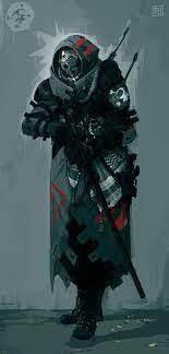 The term seems to go back a ways. Charadesign Bountyhunter By Deadslug On Deviantart Sci Fi Concept Art Concept Art Character Design