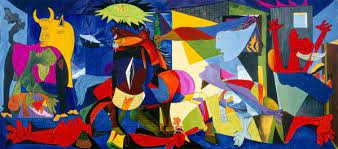 Guernica , oil on canvas by pablo picasso, 1937; Pin By Fernando Jose Karl On Guernica Sinbolo Bezala Un Simbolo Painting Guernica Pablo Picasso Art