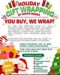 Today we are thankful for so many blessings, especially for the Union Band  family. Congratulations to all of the marching bands performing today at  the Macy's Thanksgiving Day Parade in NYC! Pictured: