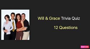 In this music trivia questions and answers, there are too many categories present including the hip hop, classical, '80s, 90's rock music and many more. Will Grace Trivia Quiz Nsf Music Magazine