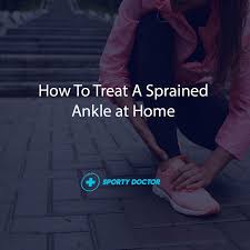 Gradually put as much weight on the involved ankle as tolerated and discontinue crutch use when you can. How To Heal A Sprained Ankle Fast At Home Sporty Doctor