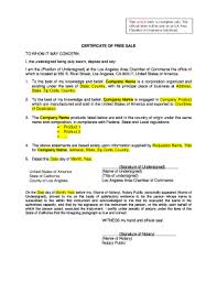 C Of C Form Fill Online Printable Fillable Blank Pdffiller