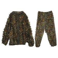 3d Leaf Adults Ghillie Suit Woodland Camo Camouflage Hunting Deer Stalking In Buy At A Low Prices On Joom E Commerce Platform