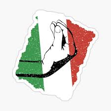 Italy was added to emoji 1.0 in 2015. Italian Hand Gesture Stickers Redbubble