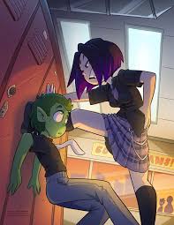 TheOtherHalf] Raven & Beast Boy comic porn | HD Porn Comics