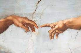 Pin By Toodles On From Hand To Hand The Creation Of Adam Michelangelo Art