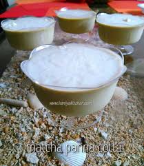 Resep panna cotta dengan agar agar. Resep Matcha Panna Cotta Tanpa Gelatin Haniya Kitchen