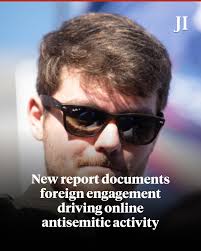 A new report suggests that the rise online of neo-Nazi influencer Nick  Fuentes may in part be artificially driven by a cluster of anonymous social  media accounts largely based in foreign countries,