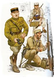 French Foreign Legion Morocco 1920 30s Chgef De Battalion C 1925 Legionnaire Kneeling Summer Campaign Dr Legion Etrangere French Foreign Legion Army Poster