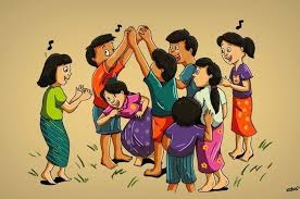 Ada banyak sekali contoh karakter kartun terkenal yang dibuat versi gambar polosnya untuk diwarnai. Permainan Tradisional Indonesia Begini Aturan Permainan Ular Ularan Semua Halaman Kids