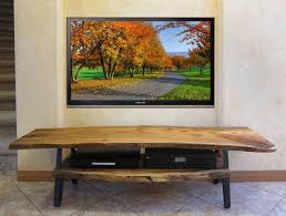 Image Detail For Live Edge Tv Stand Rustic Contemporary Modern Solid Slab Grande Jpg Solid Wood Tv Stand Rustic Contemporary Tv Stand