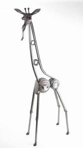 Giant Metal Giraffe Sculpture Yardbirds Metal Sculptures All C73 In 2021 Welding Art Scrap Metal Art Welding Art Projects