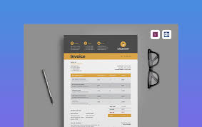 20 Best Simple Microsoft Word Invoice Design Templates 2021