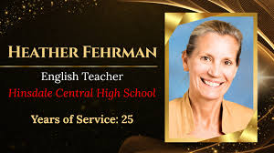 Congratulations to Hinsdale Central High School English Teacher ...
