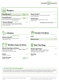 Shake Shack Menu Shake Shack Singapore Menu With Prices Updated Year Allsgpromo