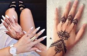 This is a nice mehendi design giving you a real feminine look. Top 44 Cool Henna Designs Stayglam