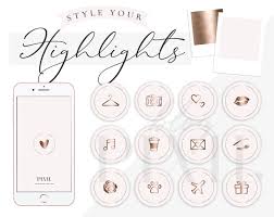 It gets even better when you design symbols to make them discover great designs you can take inspiration from when decorating your highlight albums. Instagram Story Highlight Icons Blush Pink Rose Gold Highlights Covers
