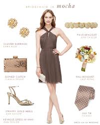 Mocha Soft Brown Bridesmaid Dress Brown Bridesmaid Dresses Fall Bridesmaid Dresses Neutral Bridesmaid Dresses