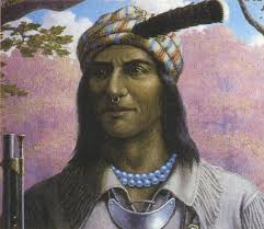 One prominent figure in ancient American history is Tecumseh, a Shawnee  warrior and chief who became famous for his bravery and his efforts to  unite various Native American tribes in the late
