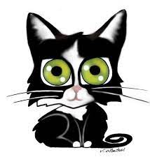 caricature de la famille 2eme episode dessin chat noir et blanc illustration coloriage loup