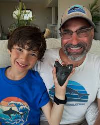 Family beach walk and shark tooth hunting competition at Manasota Beach  this morning. 1540 teeth in 3.5 hours. Adrian led the way with 860 teeth!